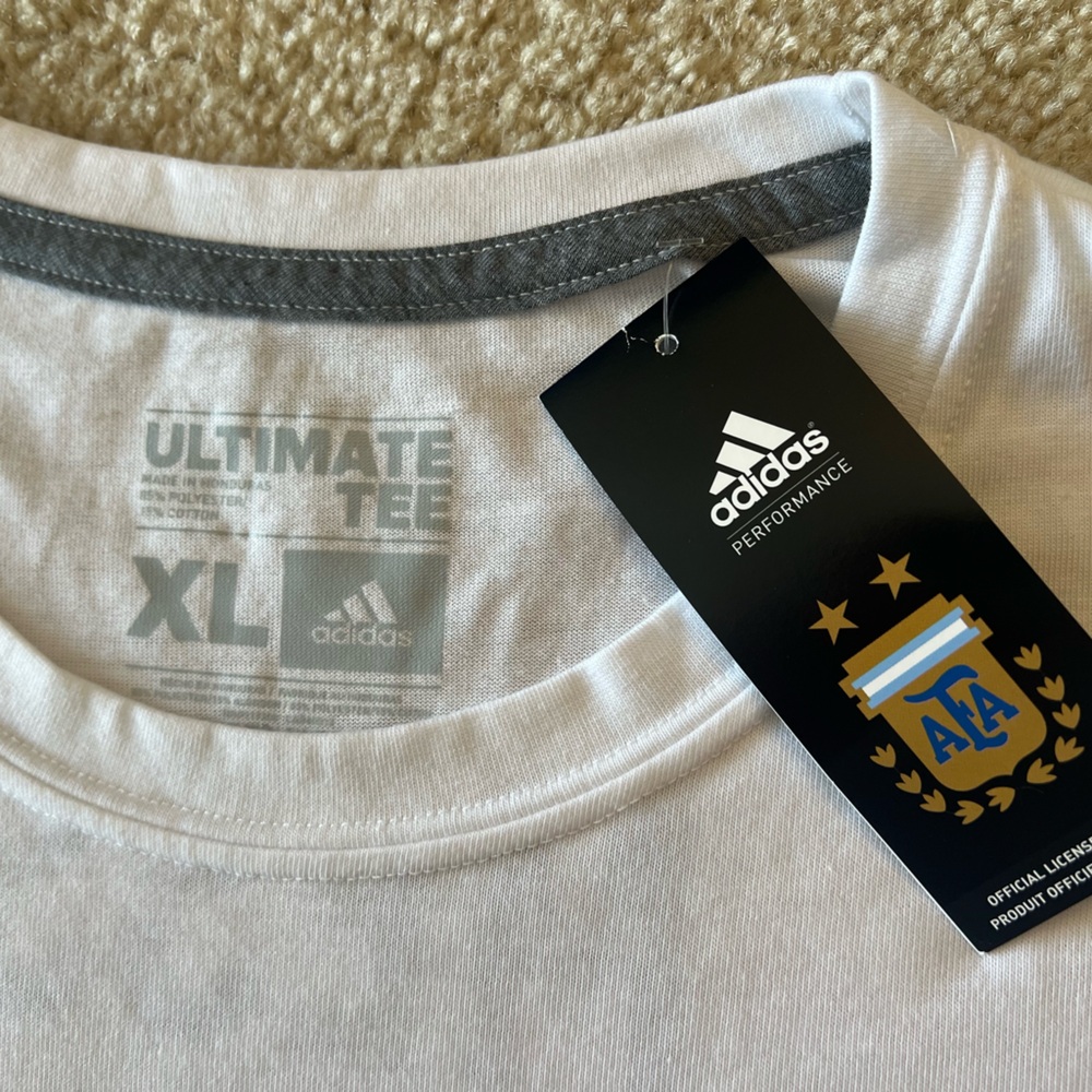 RARE adidas Climalite Argentina Messi National Team Jersey shirt kit World Cup - Picture 4 of 6